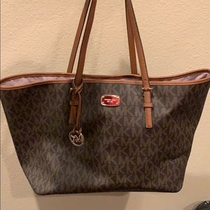 Michael Kors brown tote